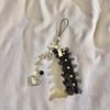 Acrylic Butterfly Pendant Keychain Personalized Bow Phone Chain Ribbon Keyring