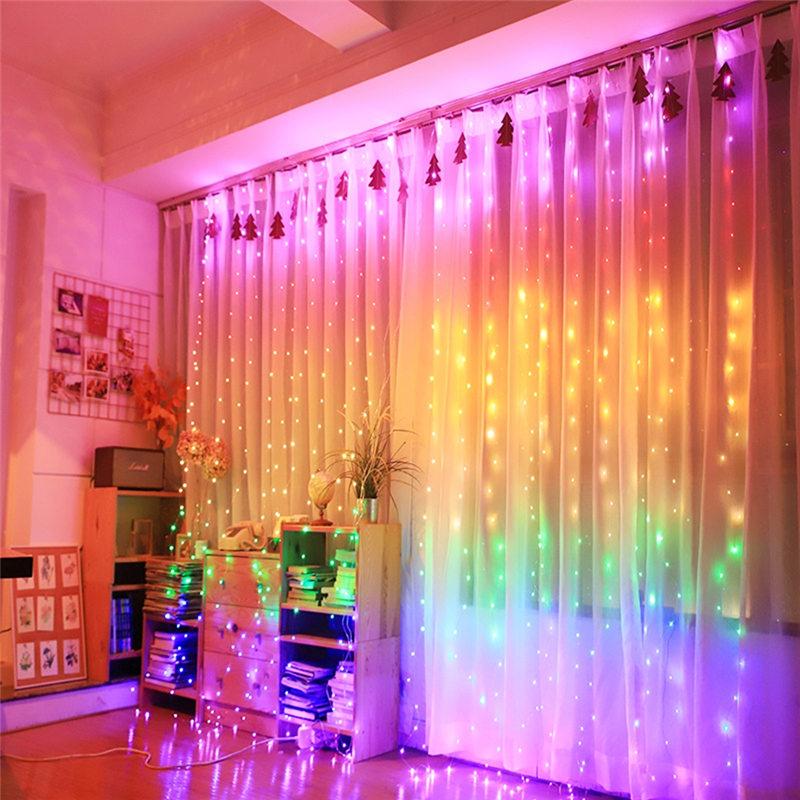 lighted curtains