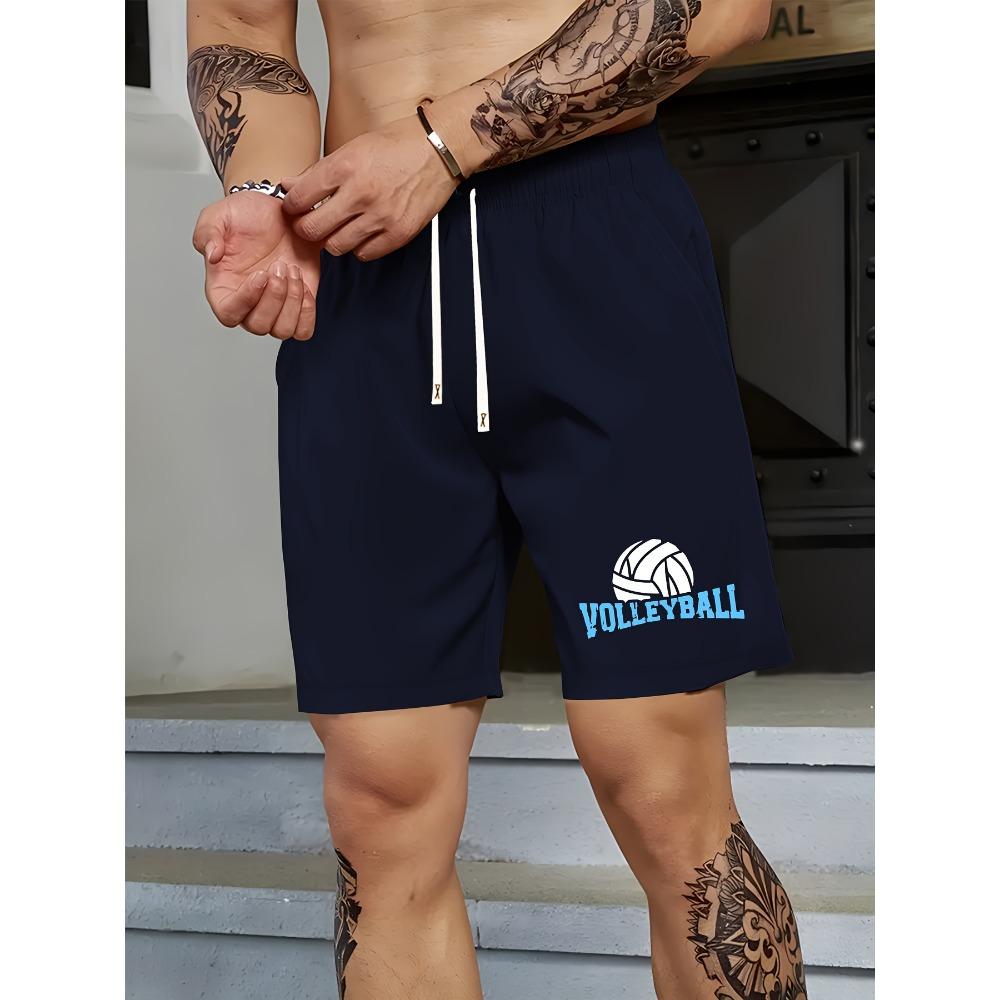 

Comfort Daily Men Printed Mid Shorts Straight Leg Urban Fashion Casual Short Pants For Summer M