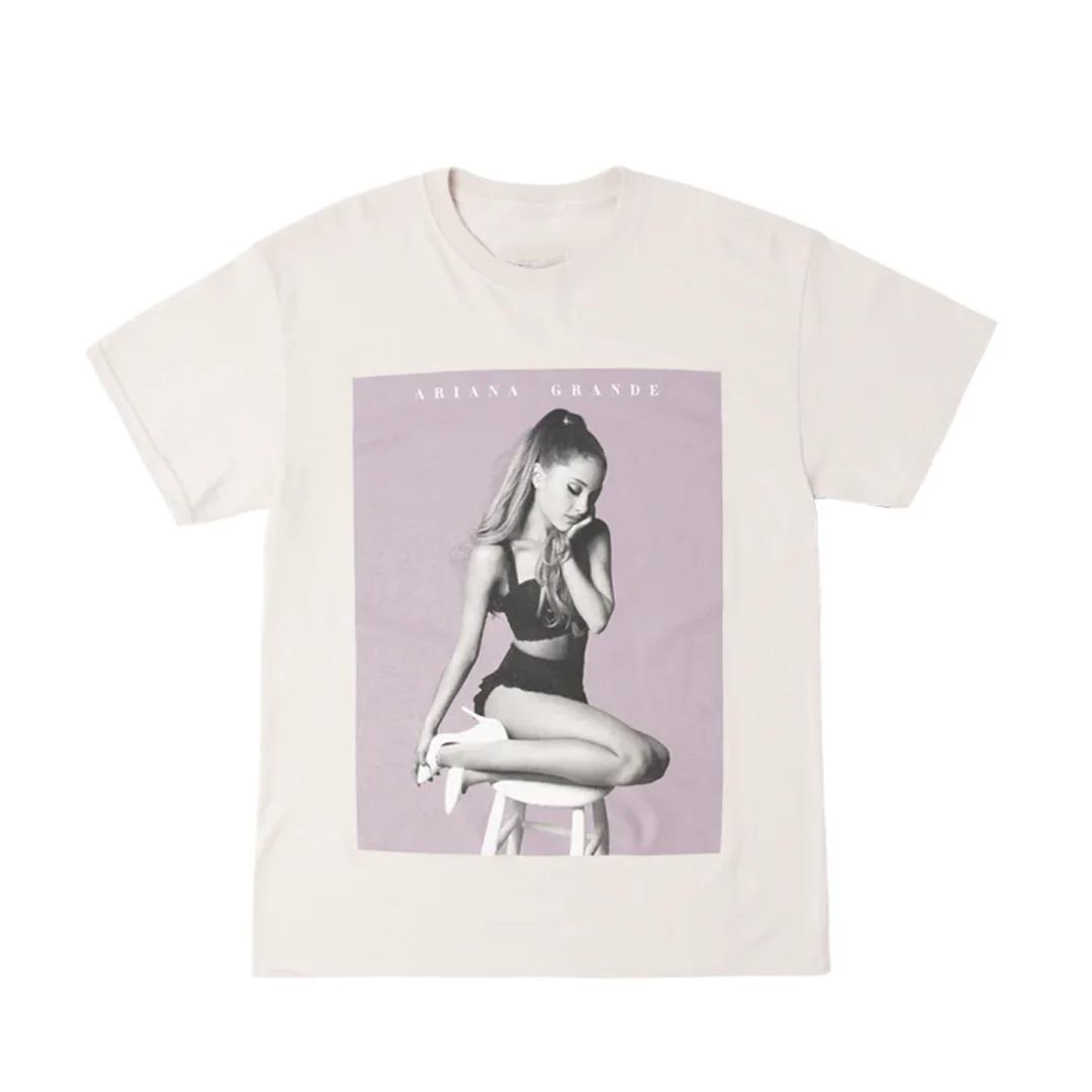 

New Ariana Grande Rock Female Singer 2026 Summer Cotton T-shirt Short Sleeve Men s and Women s T-shirt for Unisex T-shirt XXXL