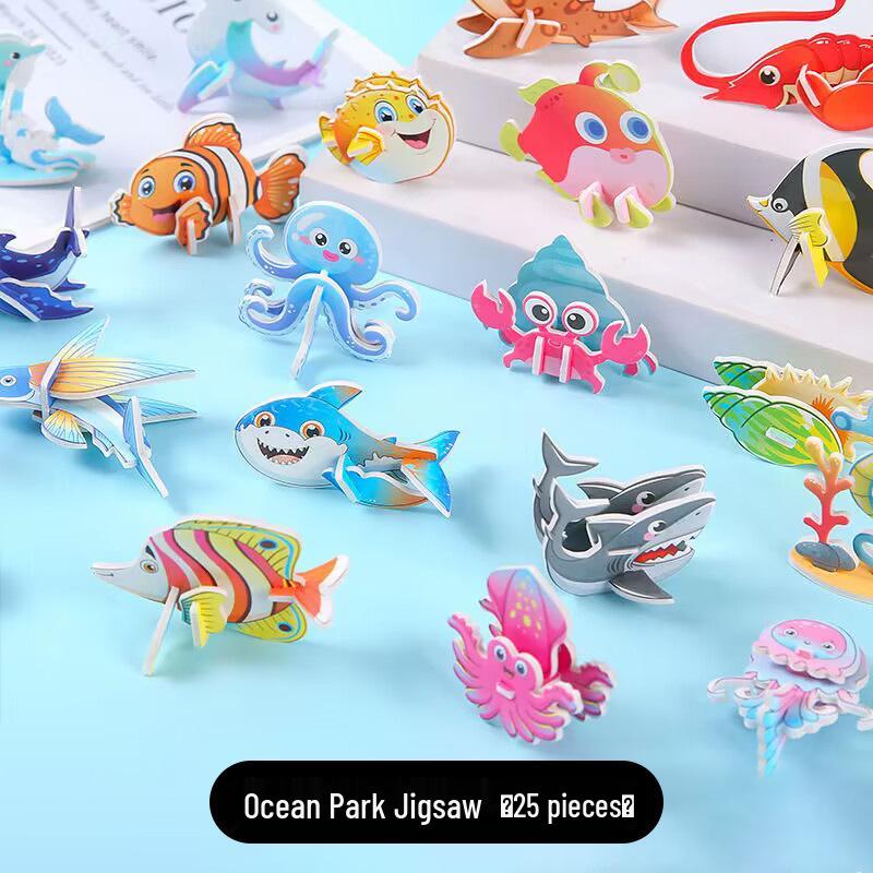 

3D Insect Stereo Jigsaw Puzzle: Creative DIY Educational Toy for Kids Regular