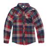 Frühling Baumwolle Kinder Kleidung Mode Casual Hübsches Hemd für Kinder Blusen Jungen Plaid Langarm Kleid Shirts