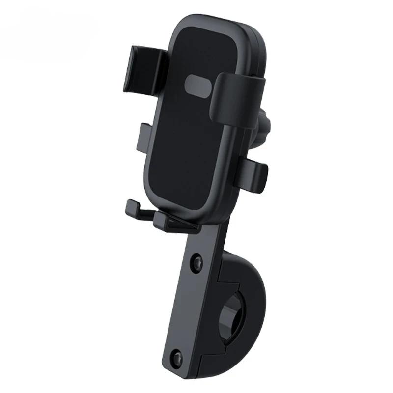 

Anti-slip Phone Mount 360° Rotatable Adjustable Bike Phone Mount for Outdoor Cycling Mountain Bike Scooter Accessories