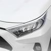 For Toyota RAV4 RAV 4 XA50 - Hybrid ABS black Headlight Decoration Frame  front Head lamp Eyebrow Cover Exterior Sticker
