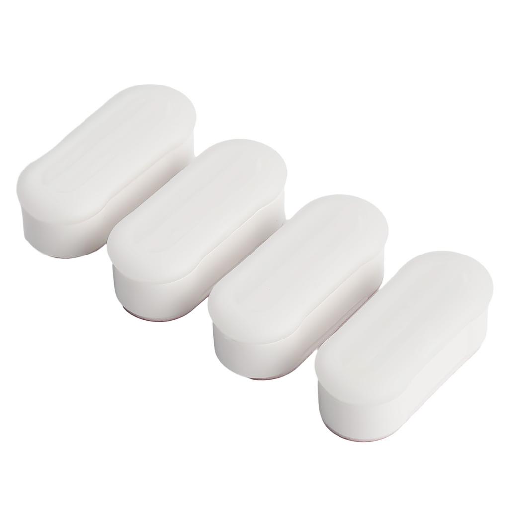 Repair Tools Seat Bumpers Bathroom Home Plastic Replacement Toilet White 5x2x1.7cm Antislip Fixtures Brand New