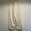 Used 〇ebure High waist wide gaucho pants 100% wool cream 36 size 2810600427 [] C rank 0908-4