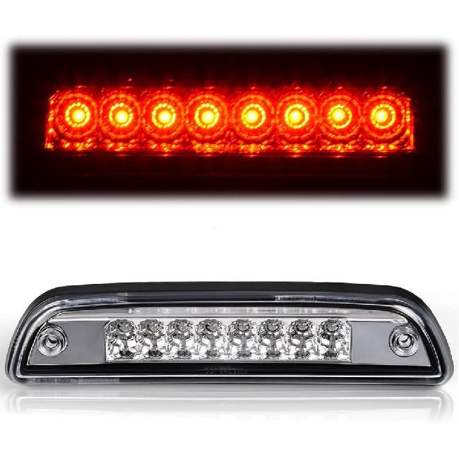G-PLUS LED Rear Third 3rd Brake Light Compatible with Toyota Tacoma 1995-2017 High Mount Brake Light(Clear Lens Chrome Housing) 8157004030
