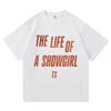 TS 12 The Life of A Showgirl Album TShirt Fashion Men Women Clothing Harajuku High Quality Tops for Lover Gifts Cotton TShirts