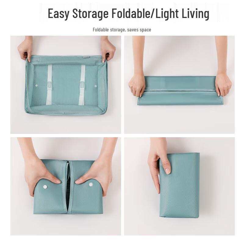 6dílná skládací vodotěsná sada cestovních organizérů