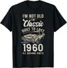 65th Birthday Born In 1960 Classic Car T-Shirt