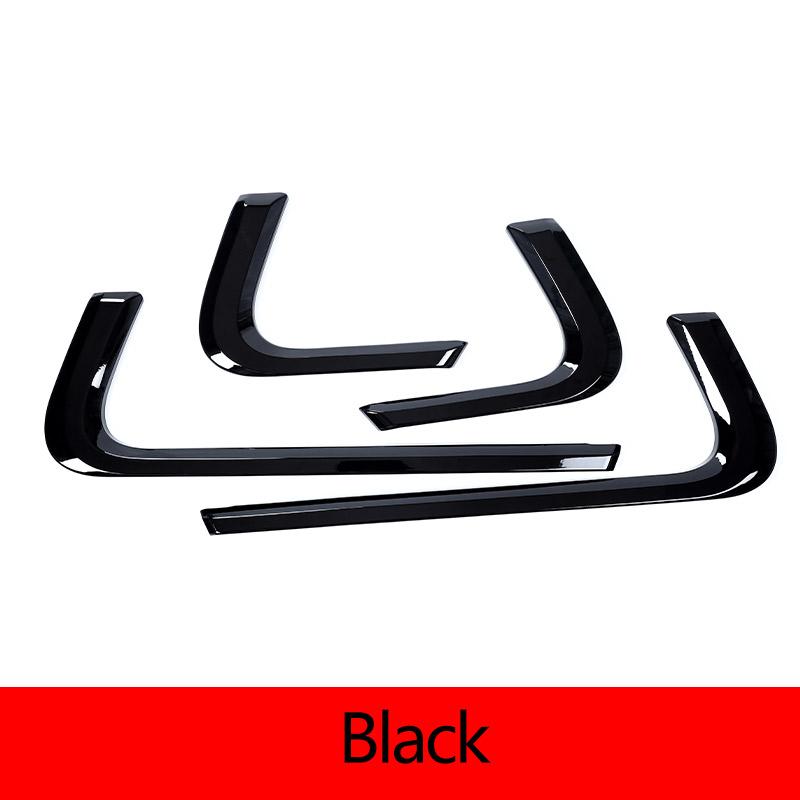 4 шт. ABS Углеродное волокно/Черный Декоративная полоса на внутреннюю дверь автомобиля Отделка Для Land rover Range Rover Sport 2014-2019 Автомобильные аксессуары