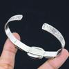 Freundschaftstagsangebot 925 Sterlingsilber Regenbogenmondstein Armreif Schmuck
