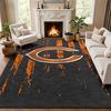 Chicago Bears Teppich Fußmatte für Wohnzimmer oder Schlafzimmer Schutzmatte unter dem Stuhl Bürodeko Weihnachtsgeschenk Geburtstagsgeschenk