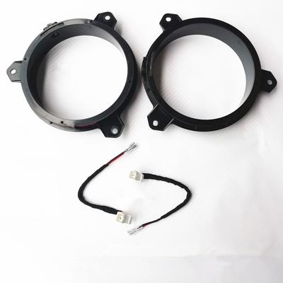 2x Audio 6.5'' Speaker Adapter + Wire Harness for Toyota Levin Avalon Highlander