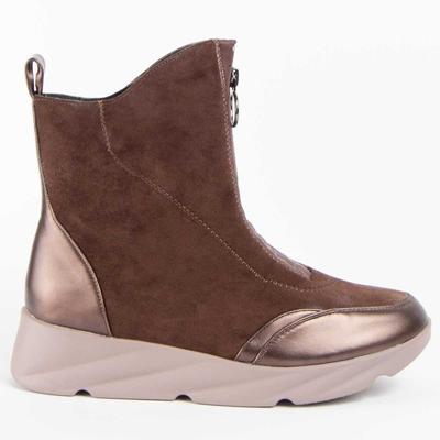 Women's Wedge Boot. Calig6  100966