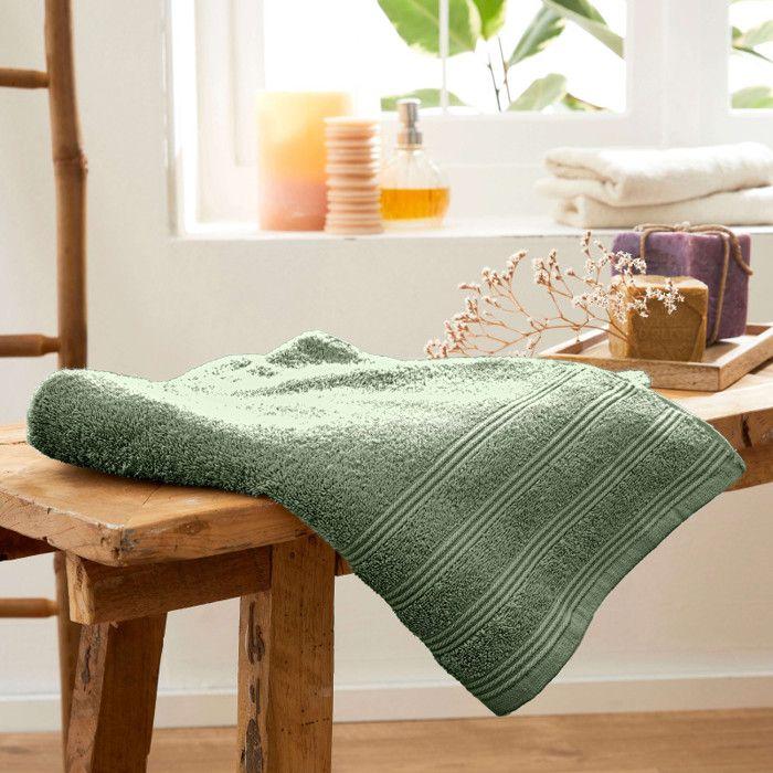 "Spa" Shower Sheet 70 X 140 Cm / 400 Gr/m² - "Spa" Rosemary - Shower Sheet 70 X 140 Cm