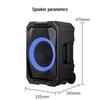 Philips SD617 8-inch Outdoor Portable Bluetooth Trolley Speaker with Dual Microphones CN plug (adapter included)