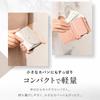 Cowhide Leather Mini Wallet with Card Slots and Coin Blue [GlovesDEPO] Women's Bi-fold Purse,