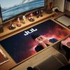 JUL Album Covers Lace Solid Color Mouse Pad Large Gaming Table Cushion Non-slip Laptop Tablet Big Mousepad XXL Mat Mini PC Playmat With Lock edge
