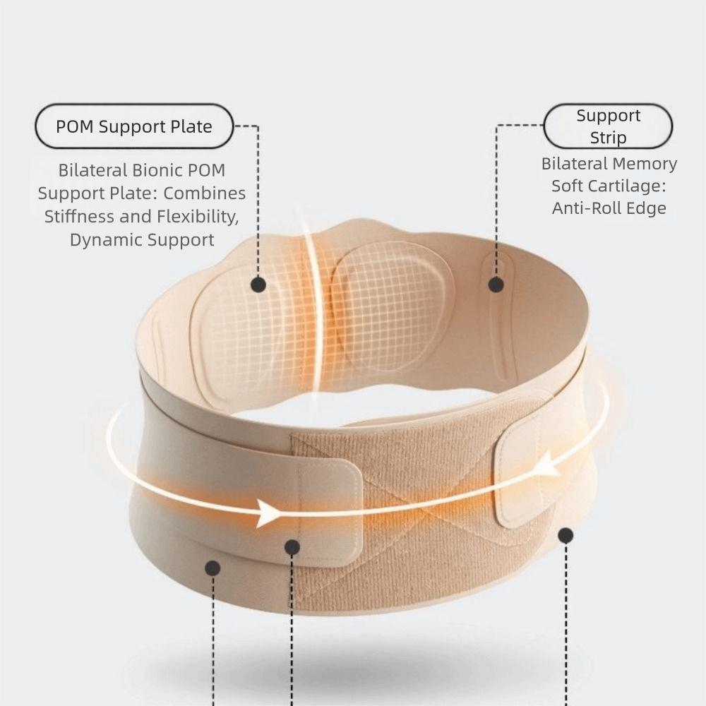 3D Lumbar Pad Sports Lumbar Belt Ultra Thin Lumbar Support Belt Herniated Disc Protection