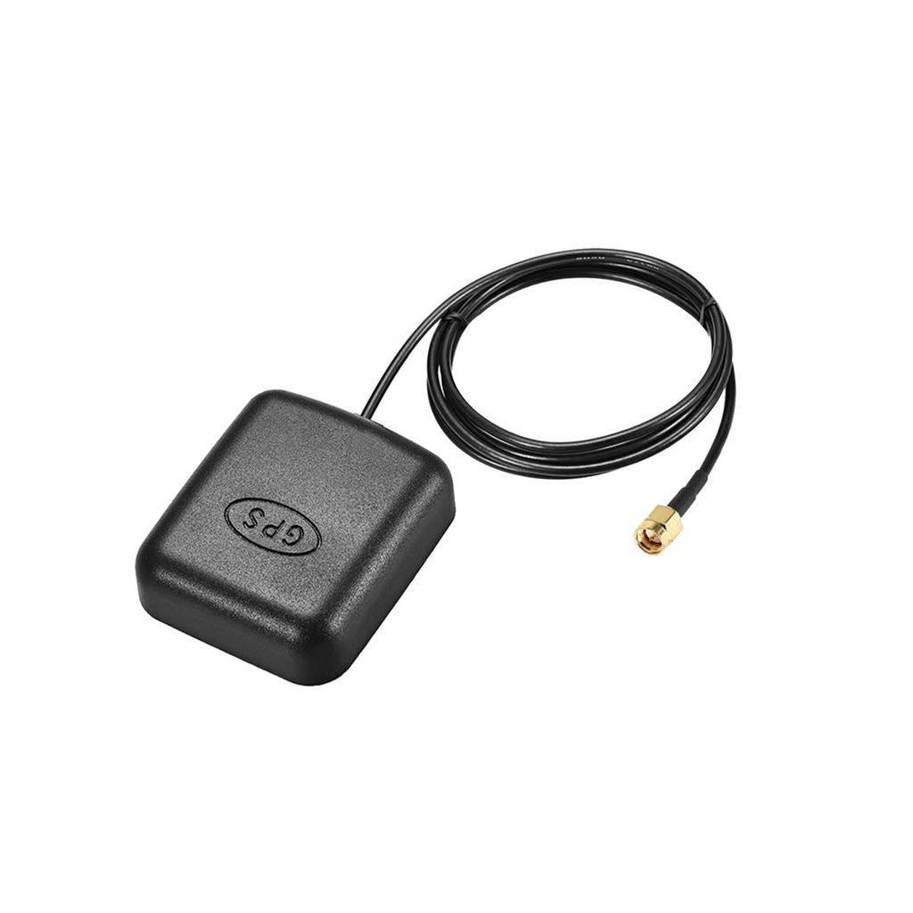 uxcell GPS Antenna Connector Cable SMA Male Plug Sound 34dB Magnetic Mount Length 1M Wire Size M