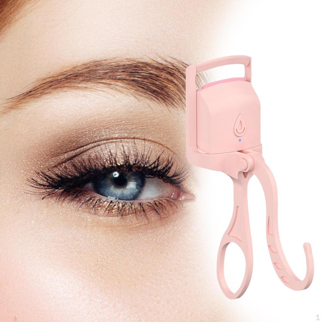 Handgehaltener beheizter Wimpernformer, Tragbar, Schnelles Vorheizen, Einfach zu bedienen, USB-Schönheitszubehör