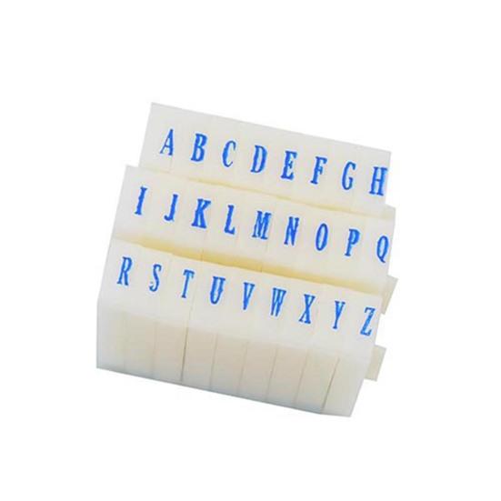 Stamps Adjustable Assembly Convenient Plastic DIY Plastic English Alphabet Letters Stamps
