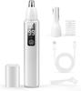 Trimmer, 2-in-1 Electric Painless Eyebrow Trimmer & Facial Hair Remover for Men USB-C Rechargeable with LED