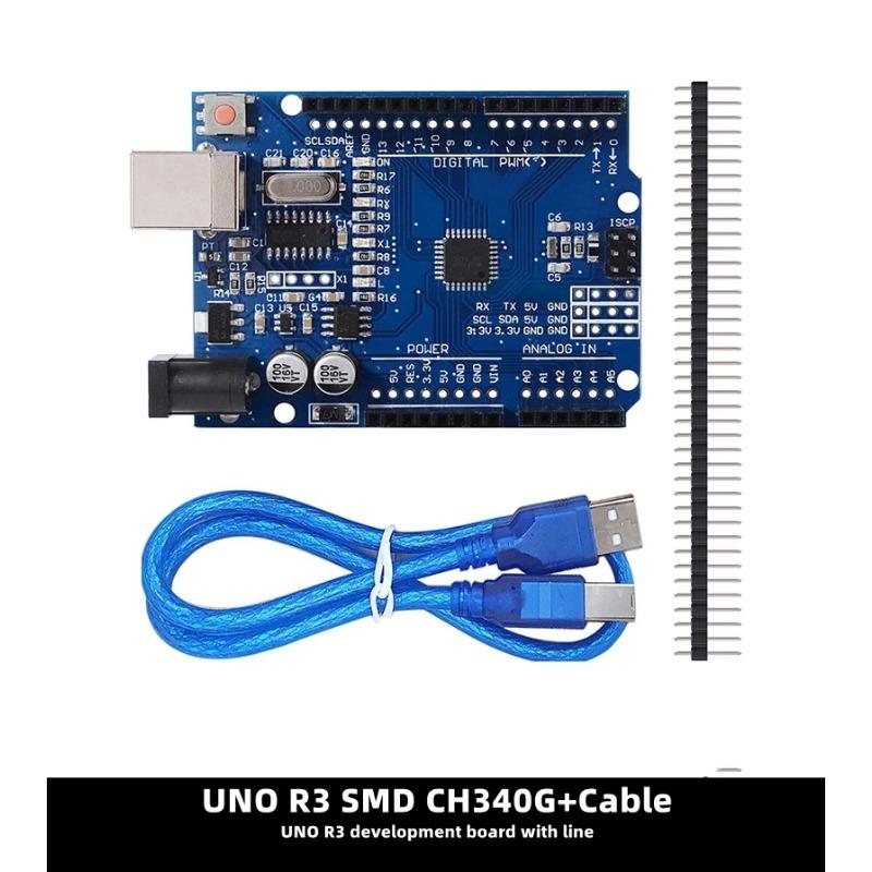 UNO R3 Official Box ATMEGA16U2 / UNO+WiFi R3 Original ATMEGA328P Chip CH340G For Arduino UNO Development Board WeMos ESP8266