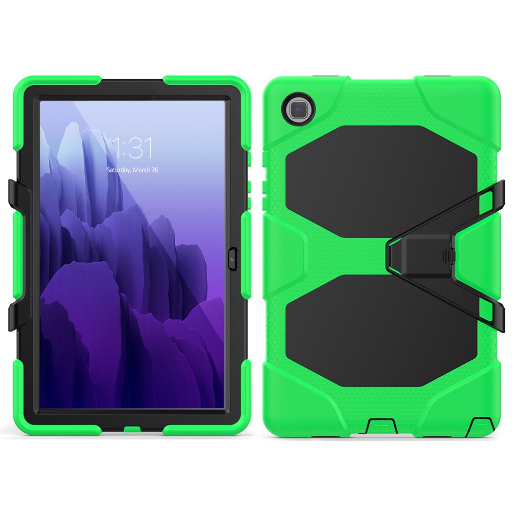 With Built-in Screen Protector Case For Samsung Tab S6 Lite 10.4 SM-P620 P613 P610 A7 10.4 T500 505 A8 10.5 X200 205 Stand Cover
