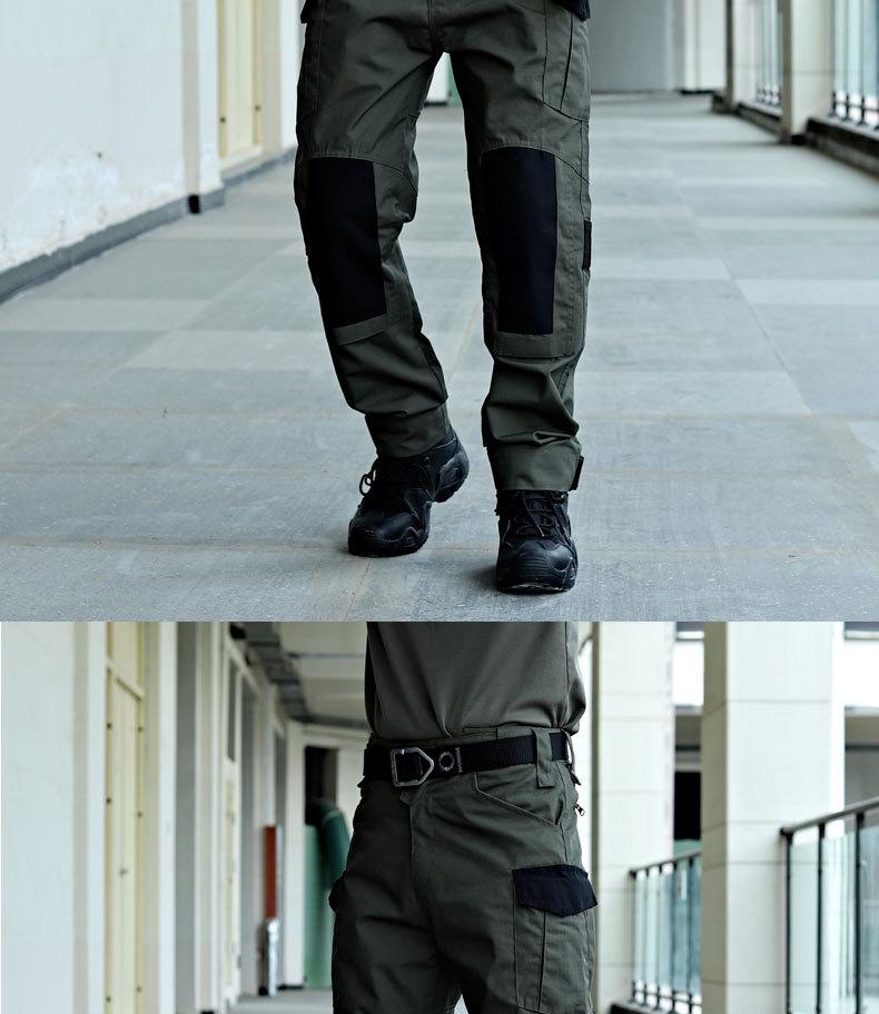 2022 Men's Wear-Resistant Striker Plaid Tactical Work Pants - 65/35 Blend