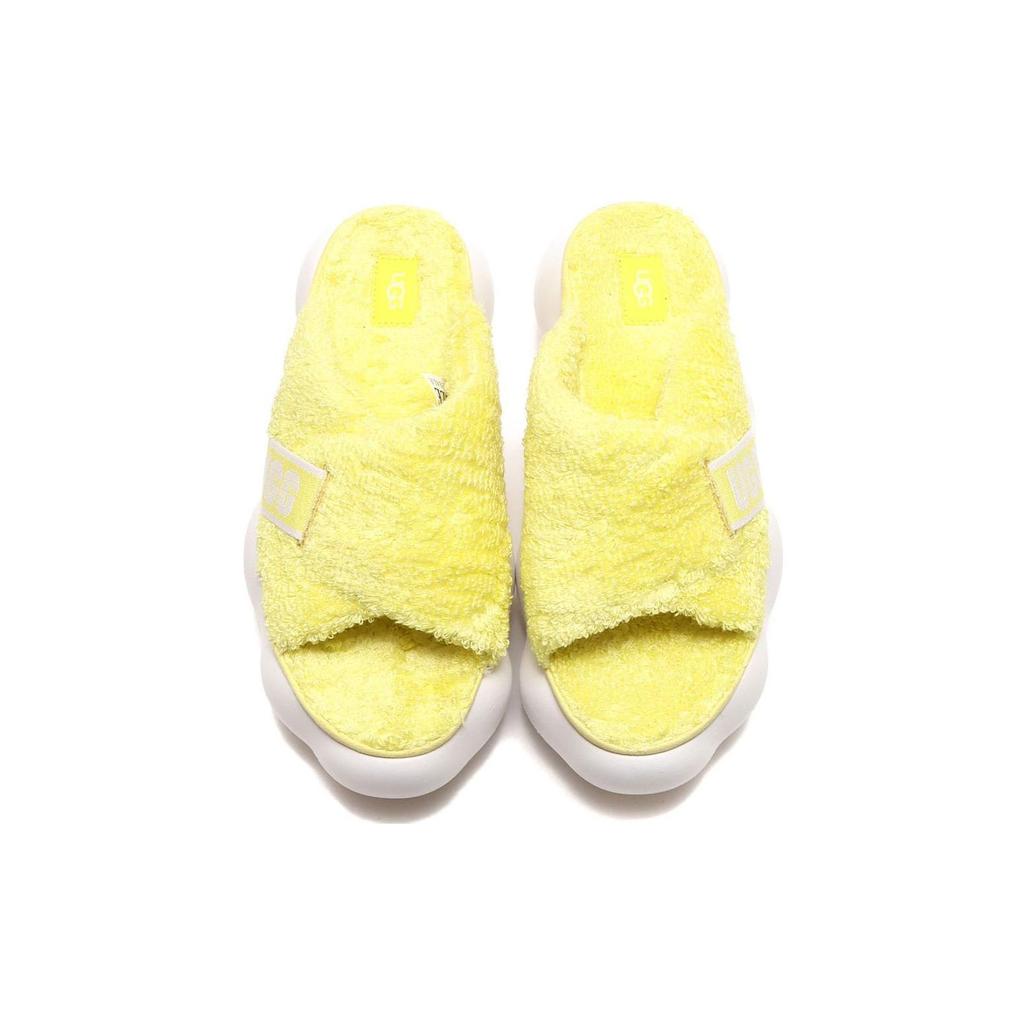 UGG Simple Comfortable Fashionable Slippers Women Slippers Yellow 1138178-SYYL