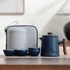 Shangqi Black Pottery Portable Tea Set