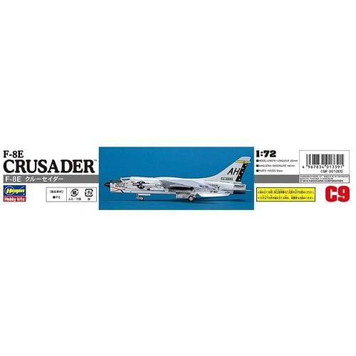 Hasegawa 1/72 US Navy/Marine Corps Carrier Fighter F-8E Crusader Plastic Model C9