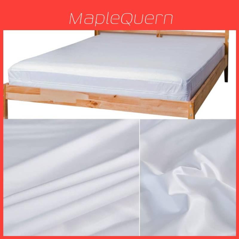 Modern Minimalist Waterproof Mattress Protector With Zipper For Home Use