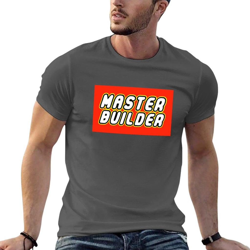 Master Builder Tshirt T Shirts Cotton 100 Unisex T Shirt Cotton High Quality T Shirt Unisex 100 Cotton Luxury Brand Tshirt
