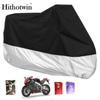 190T Black Blue Design Waterproof Motorcycle Covers Motors Dust Rain Snow Uv Protector Case Indoor Outdoor M L Xl Xxl Xxxl 4Xl