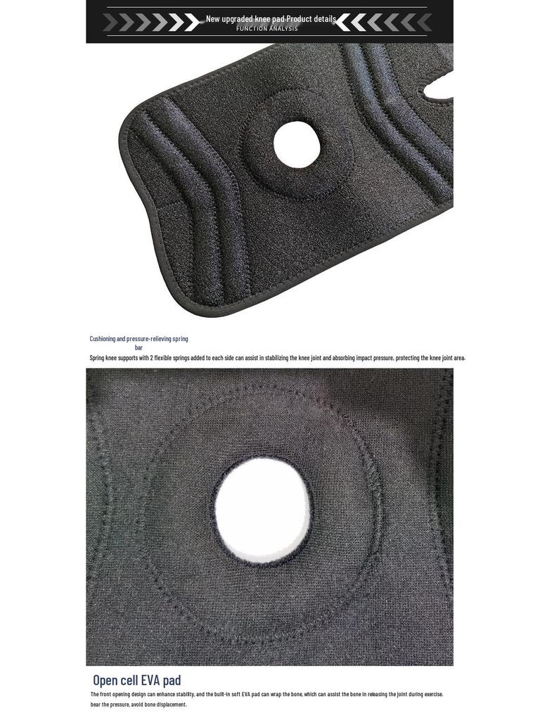 Unisex Multi-Sport Knee Pads for Hiking, Running, Cycling, Basketball & Badminton - All Seasons