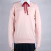 Stile Campus Giapponese Uniforme JK Studente Pullover in Maglia Scollo a V Autunno Caldo Maniche Lunghe in Maglia