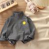 Children's Thermal Underwear Long Sleeve Thickened Bottoming Shirt Half Turtleneck Bottoming Shirt