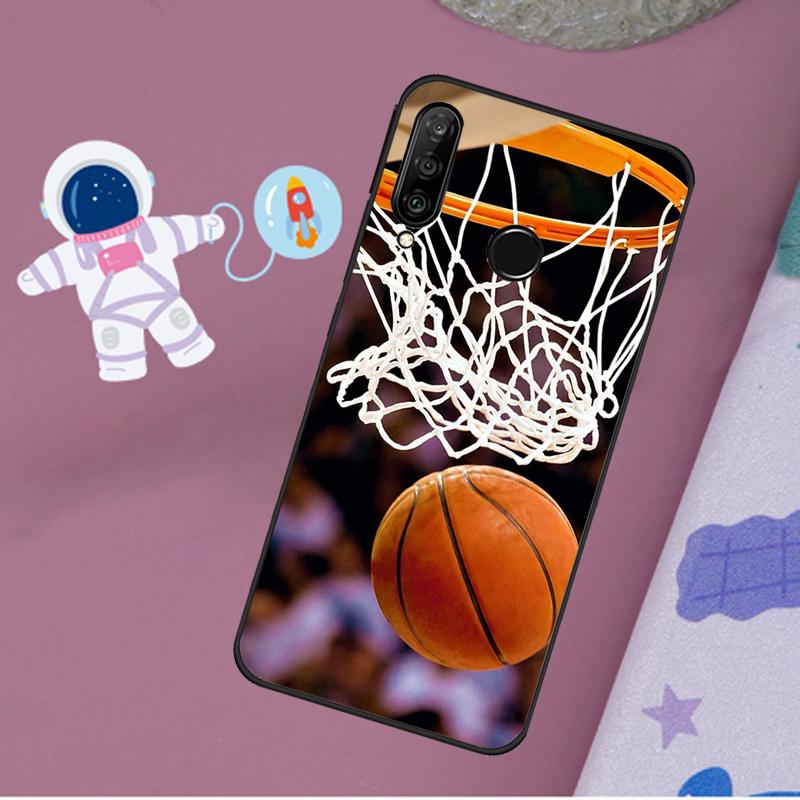 Basketball For Huawei Nova 11i 7i 8i 12i 12s Y73 Y70 Y90 Y60 Y72 Y61 Y91 9 10 SE P40 Lite P30 Pro Case