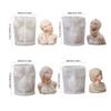 Silicone Moulds Girl Portrait Candle Molds Handmade Ornament Molds Epoxy Resin Molds Plasters Molds for Candle Making