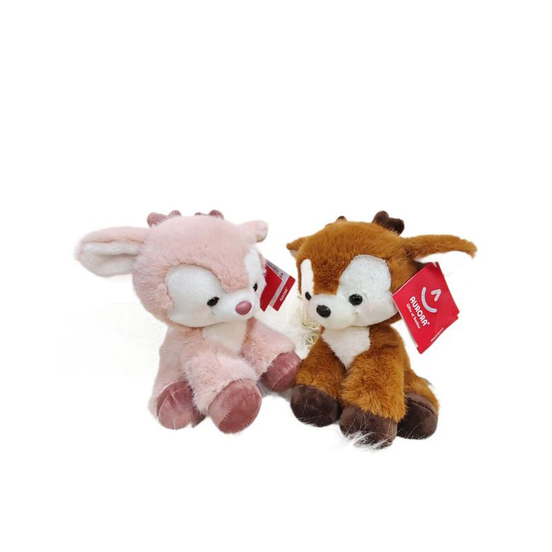 Wulu La Pa Zi Sika Deer Plush Toy - Soft & Cute Fawn Doll for Children's Birthday Gift
