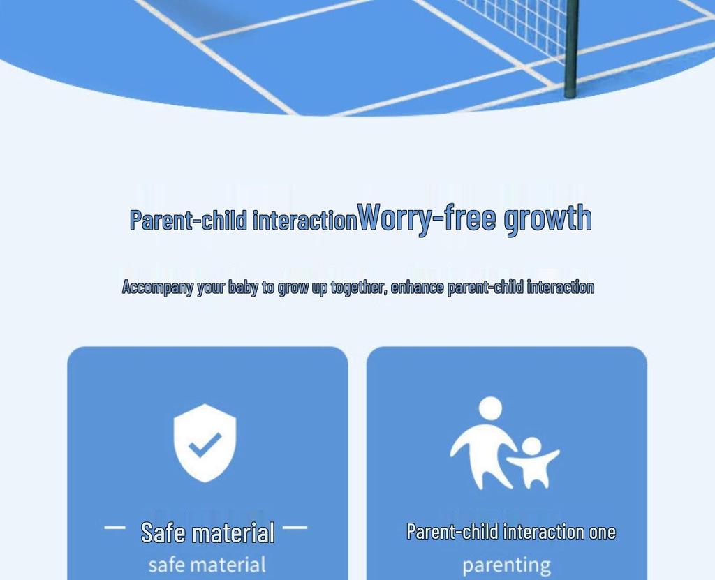 Children's Cartoon Fiberglass Pickleball Paddle Set