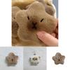 Adorable Fur Keychain With Capybara Design Ideal For Backpacks 7cm Size
