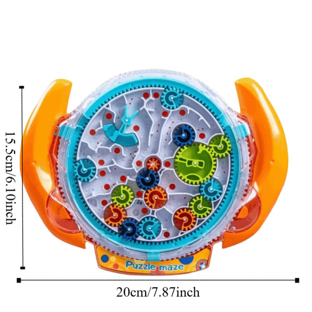 Rolling Ball Maze Board 3D Puzzle Logic Training Toy Gear Track Ball Brain Games