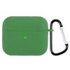 Suitable for AirPods 3 Silicone Solid Color Buckle Earphone Cover Anti-drop Non-slip Protective Cover Portable Soft Case
