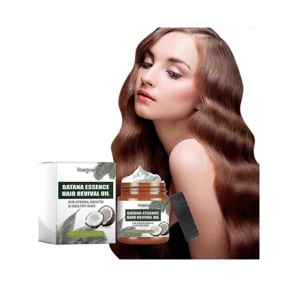 Batana Essence Hair Revival Oil, Batana Oil for Hair Growth, Raw Batana Oil for Hair Growth Promotes Hair Thickness for Men & Women