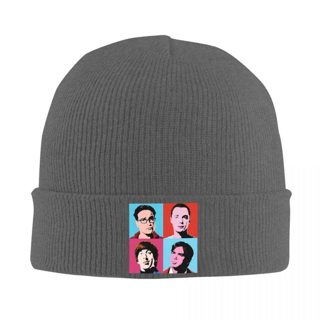 New The Big Bang Theory Sheldon Knitted Caps Womens Unisexs Beanies Winter Hat Crochet Caps