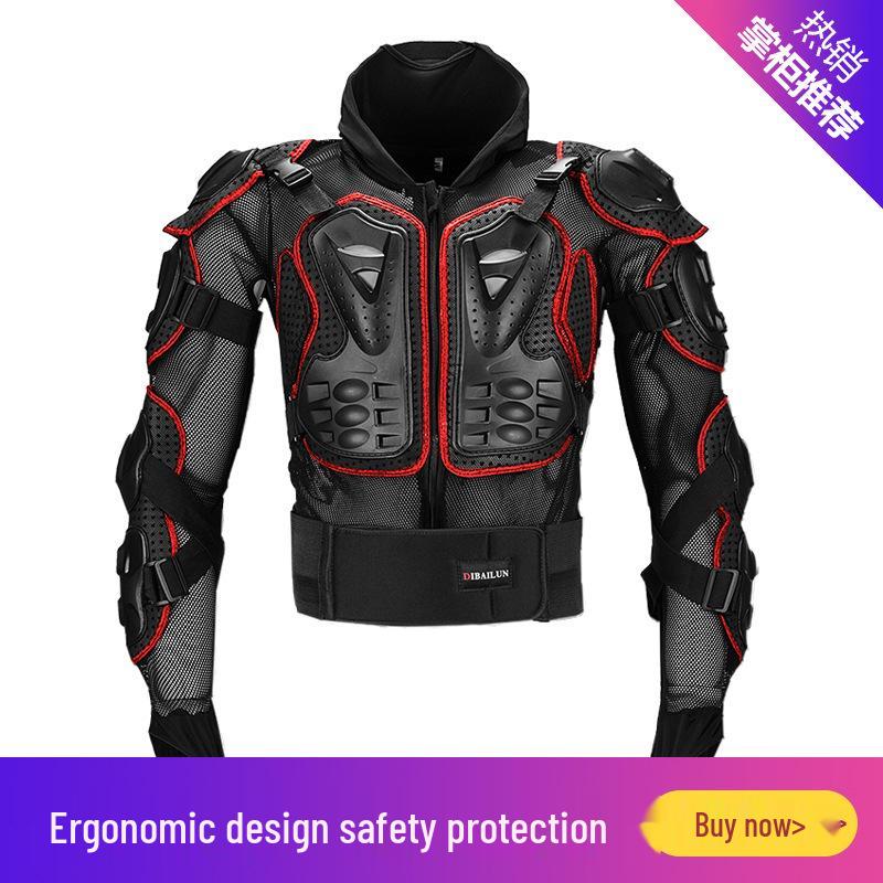 Autumn/Winter Off-Road Motorcycle Armor & Chest Protector Suit for Riding, Racing, and Skiing